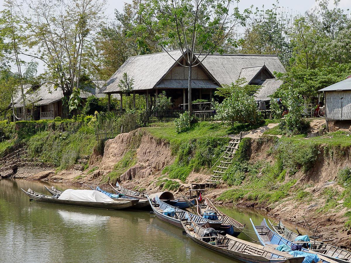 The Boat Landing Hotel Luang Namtha Bagian luar foto